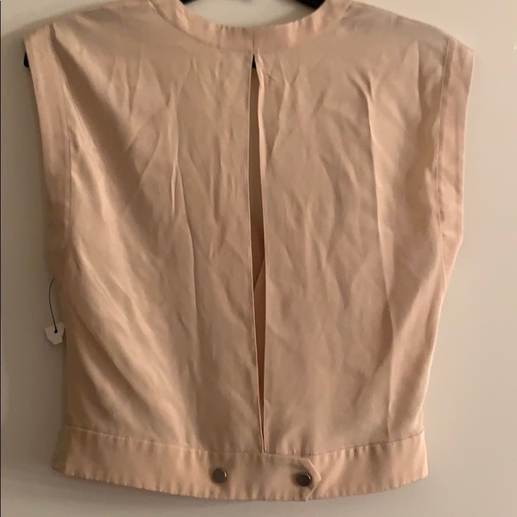 ROBERT RODRIGUEZ Silk open back crop top - Picture 8 of 8
